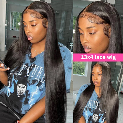 HD Lace Frontal Wig Straight Human Hair