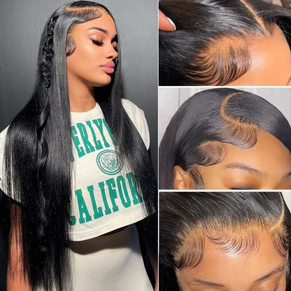 HD Lace Frontal Wig Straight Human Hair